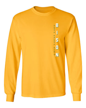 NDSU Bison Long Sleeve Tee Shirt - Vert North Dakota State BISON