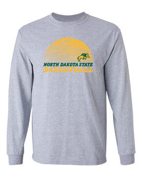 NDSU Bison Long Sleeve Tee Shirt - North Dakota State Bison Basketball