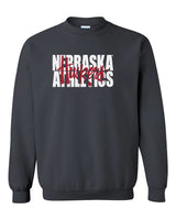 Nebraska Athletics Legacy Script "Huskers" Crewneck Sweatshirt