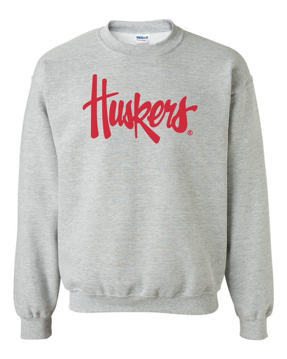 Nebraska Legacy Script "Huskers" Crewneck Sweatshirt