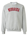 NEBRASKA Arch Crewneck Sweatshirt