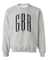 Nebraska Huskers Crewneck Sweatshirt - Black GBR