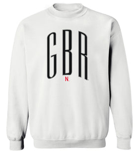 Nebraska Huskers Crewneck Sweatshirt - Black GBR
