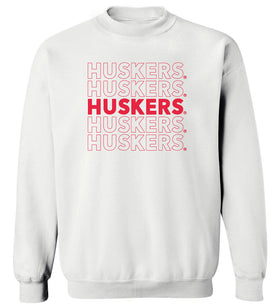 Nebraska Huskers Crewneck Sweatshirt - Huskers Times 5