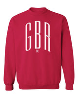 Nebraska Huskers Crewneck Sweatshirt - White GBR