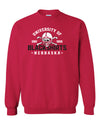 Nebraska Huskers Crewneck Sweatshirt - University of Nebraska Blackshirts GBR