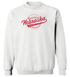 Nebraska Huskers Crewneck Sweatshirt - Script Nebraska Baseball