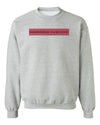 Nebraska Huskers Crewneck Sweatshirt - Nebraska Huskers Horiz Stripe