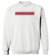 Nebraska Huskers Crewneck Sweatshirt - Nebraska Huskers Horiz Stripe