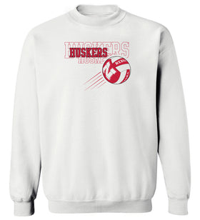 Nebraska Huskers Crewneck Sweatshirt - Nebraska Volleyball Huskers Times 3