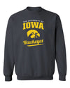Iowa Hawkeyes Crewneck Sweatshirt - The University Of Iowa Script Hawkeyes