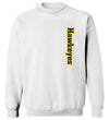 Iowa Hawkeyes Crewneck Sweatshirt - Vertical Offset Hawkeyes