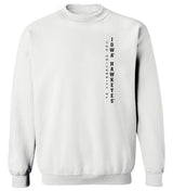 Iowa Hawkeyes Crewneck Sweatshirt - Vert University of Iowa Hawkeyes