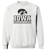 Iowa Hawkeyes Crewneck Sweatshirt - Iowa Hawkeyes Wrestling