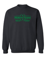 North Texas Mean Green Crewneck Sweatshirt - North Texas Football Laces