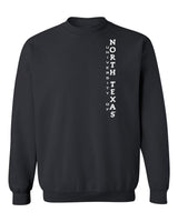 North Texas Mean Green Crewneck Sweatshirt - Vert University of North Texas