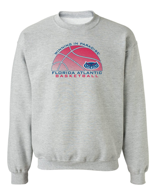 Florida Atlantic Owls Crewneck Sweatshirt - FAU Basketball