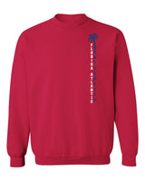 Florida Atlantic Owls Crewneck Sweatshirt - FAU Vertical Palm Tree