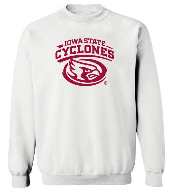 Iowa State Cyclones Crewneck Sweatshirt - Mascot Cy Swirl