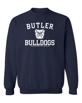 Butler Bulldogs Crewneck Sweatshirt - Butler Bulldogs Arch Primary Logo