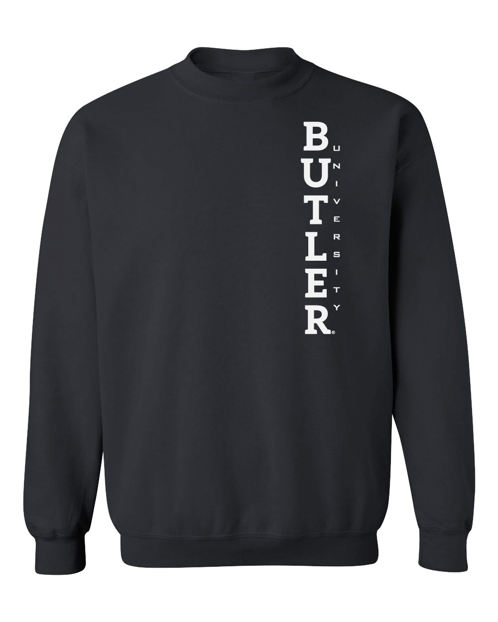 Butler Bulldogs Crewneck Sweatshirt - Vertical Butler University