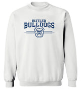 Butler Bulldogs Crewneck Sweatshirt - Bulldogs 3 Stripe Primary Logo