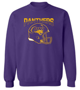 Northern Iowa Panthers Crewneck Sweatshirt - UNI Football Helmet