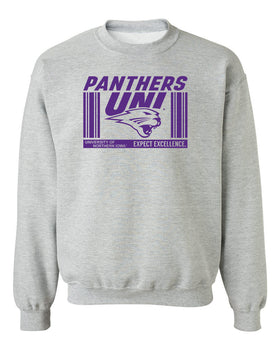 Northern Iowa Panthers Crewneck Sweatshirt - UNI Expect Excellence