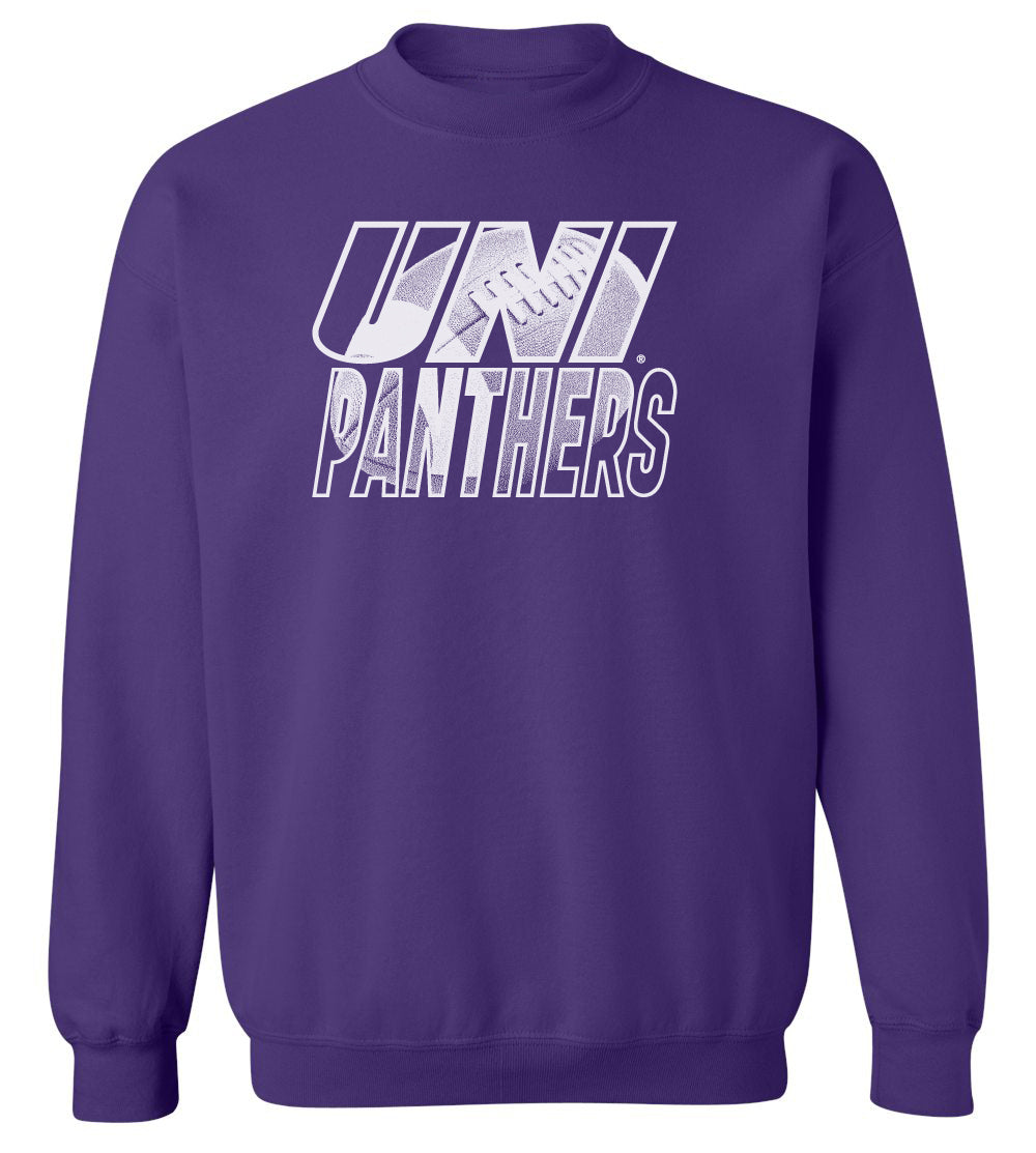 Northern Iowa Panthers Crewneck Sweatshirt - UNI Panthers Football Image