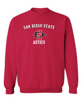 San Diego State Aztecs Crewneck Sweatshirt - SDSU Primary Logo