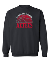 San Diego State Aztecs Crewneck Sweatshirt - SDSU Basketball