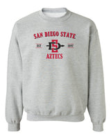 San Diego State Aztecs Crewneck Sweatshirt - SDSU Primary Logo
