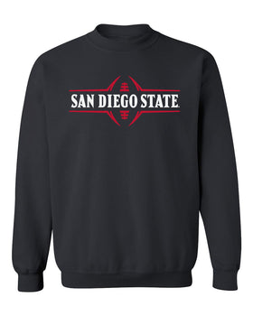 San Diego State Aztecs Crewneck Sweatshirt - SDSU Football Laces