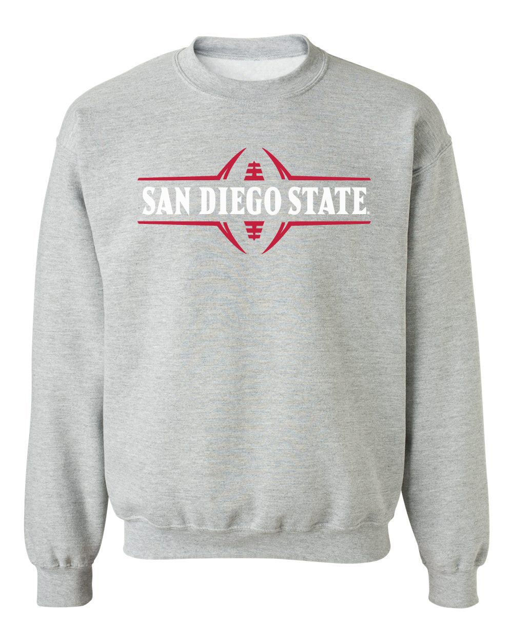 San Diego State Aztecs Crewneck Sweatshirt - SDSU Football Laces