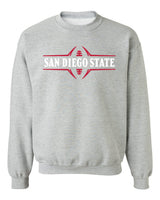 San Diego State Aztecs Crewneck Sweatshirt - SDSU Football Laces