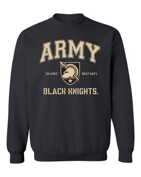 Army Black Knights Crewneck Sweatshirt - Army Arch Primary Logo