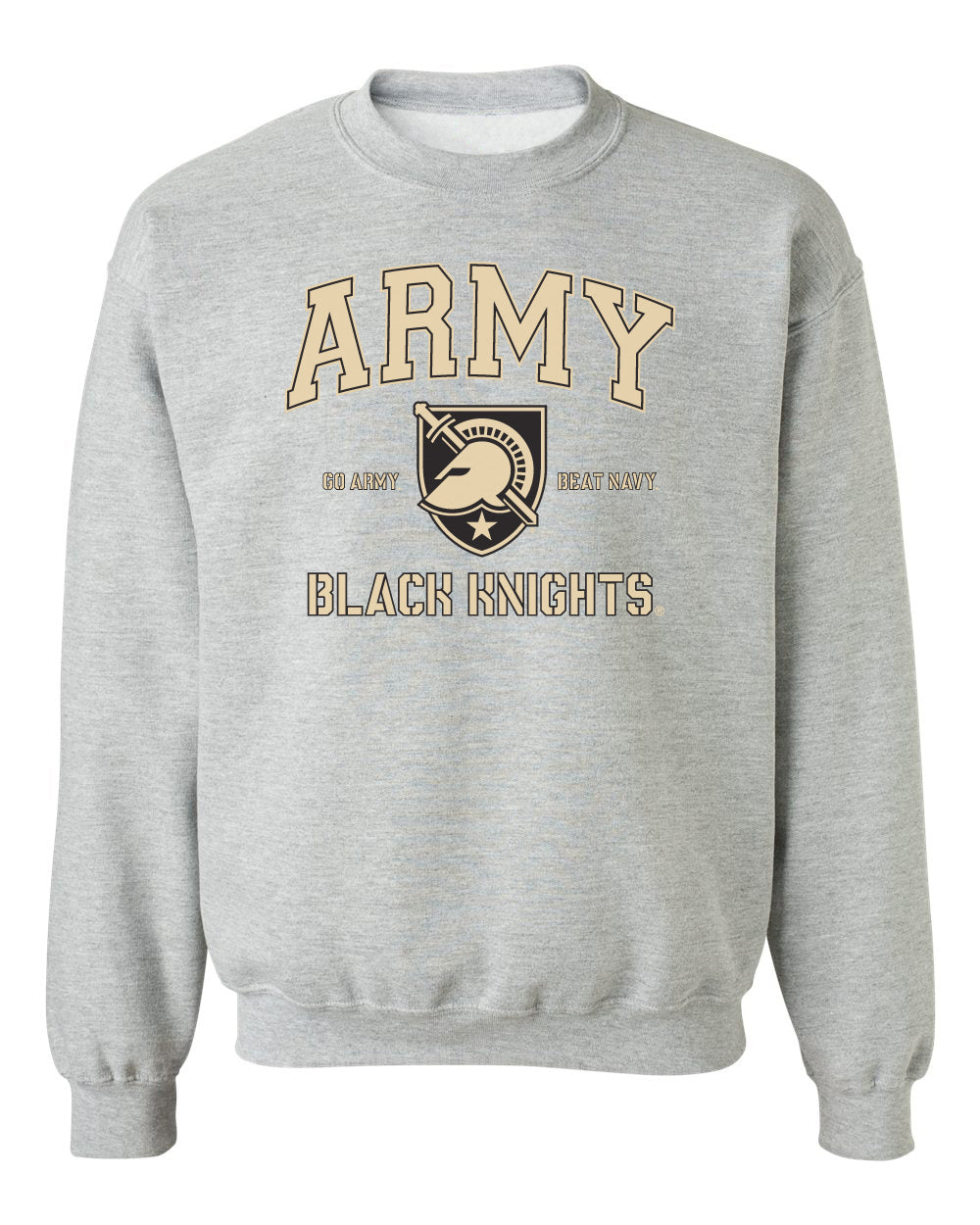 Army Black Knights Crewneck Sweatshirt - Army Arch Primary Logo