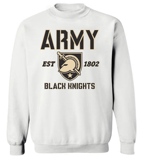 Army Black Knights Crewneck Sweatshirt - Army West Point Established 1802
