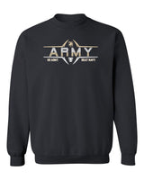 Army Black Knights Crewneck Sweatshirt - Army Football Laces