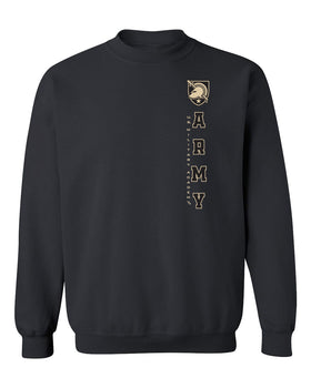 Army Black Knights Crewneck Sweatshirt - Vertical United States Military Academy