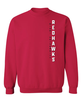 Miami University RedHawks Crewneck Sweatshirt - Vertical Miami Univeristy RedHawks