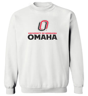 Omaha Mavericks Crewneck Sweatshirt - University of Nebraska Omaha with O