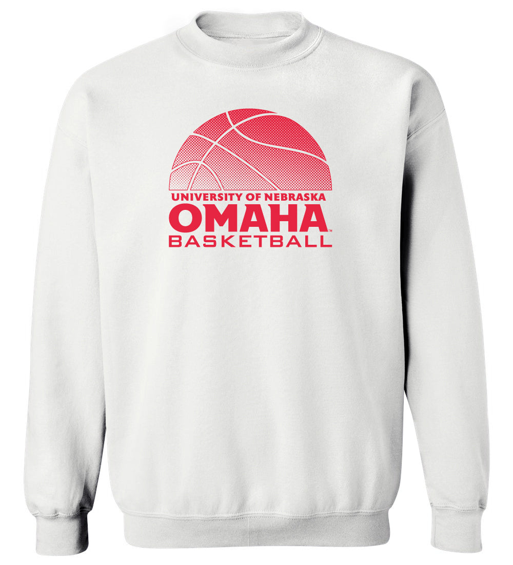 Omaha Mavericks Crewneck Sweatshirt - UNO Mavs Basketball | CornBorn Apparel