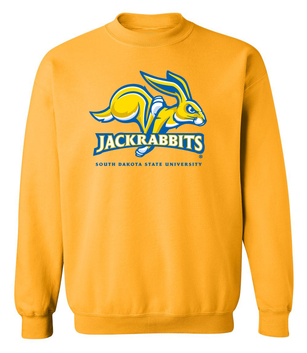 South Dakota State Jackrabbits Crewneck Sweatshirt - SDSU Jackrabbits Primary Logo
