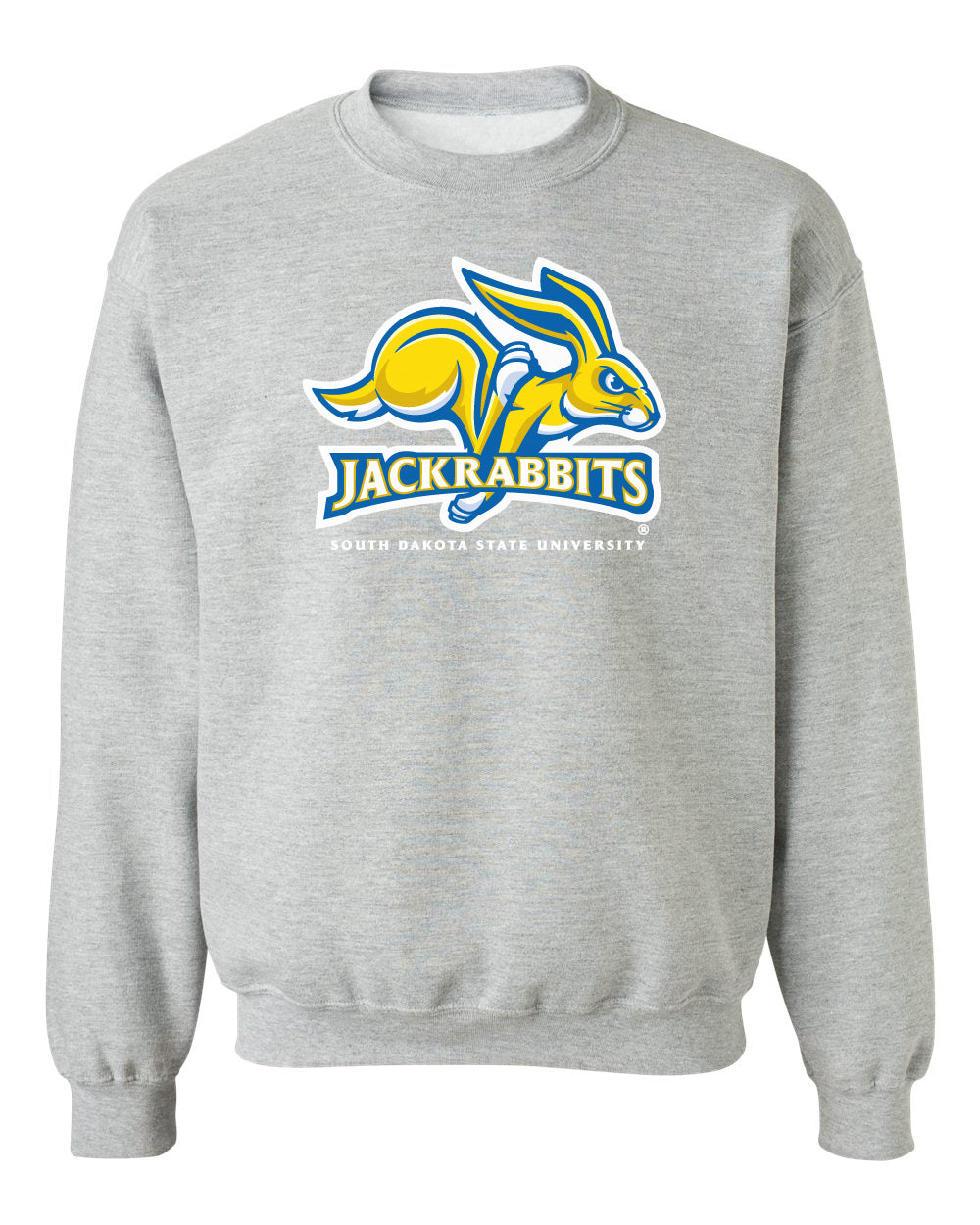 South Dakota State Jackrabbits Crewneck Sweatshirt - SDSU Jackrabbits Primary Logo