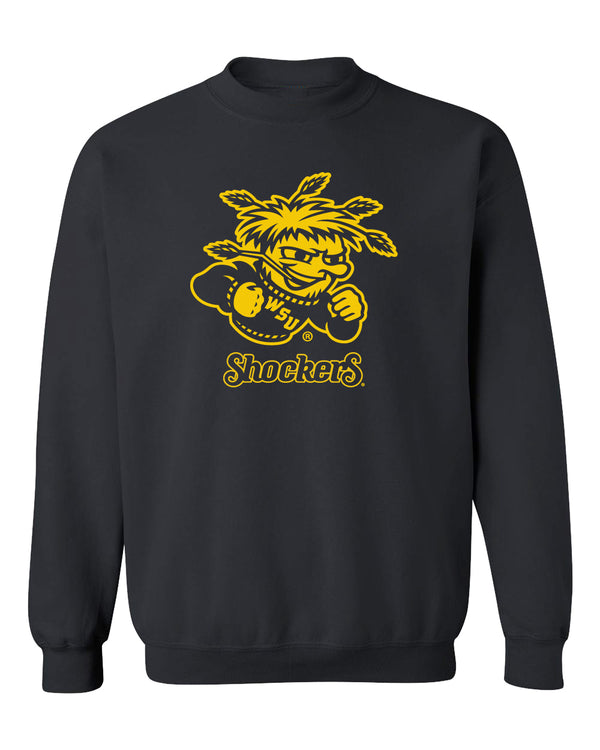 Wichita State Shockers Crewneck Sweatshirt - WuShock Logo