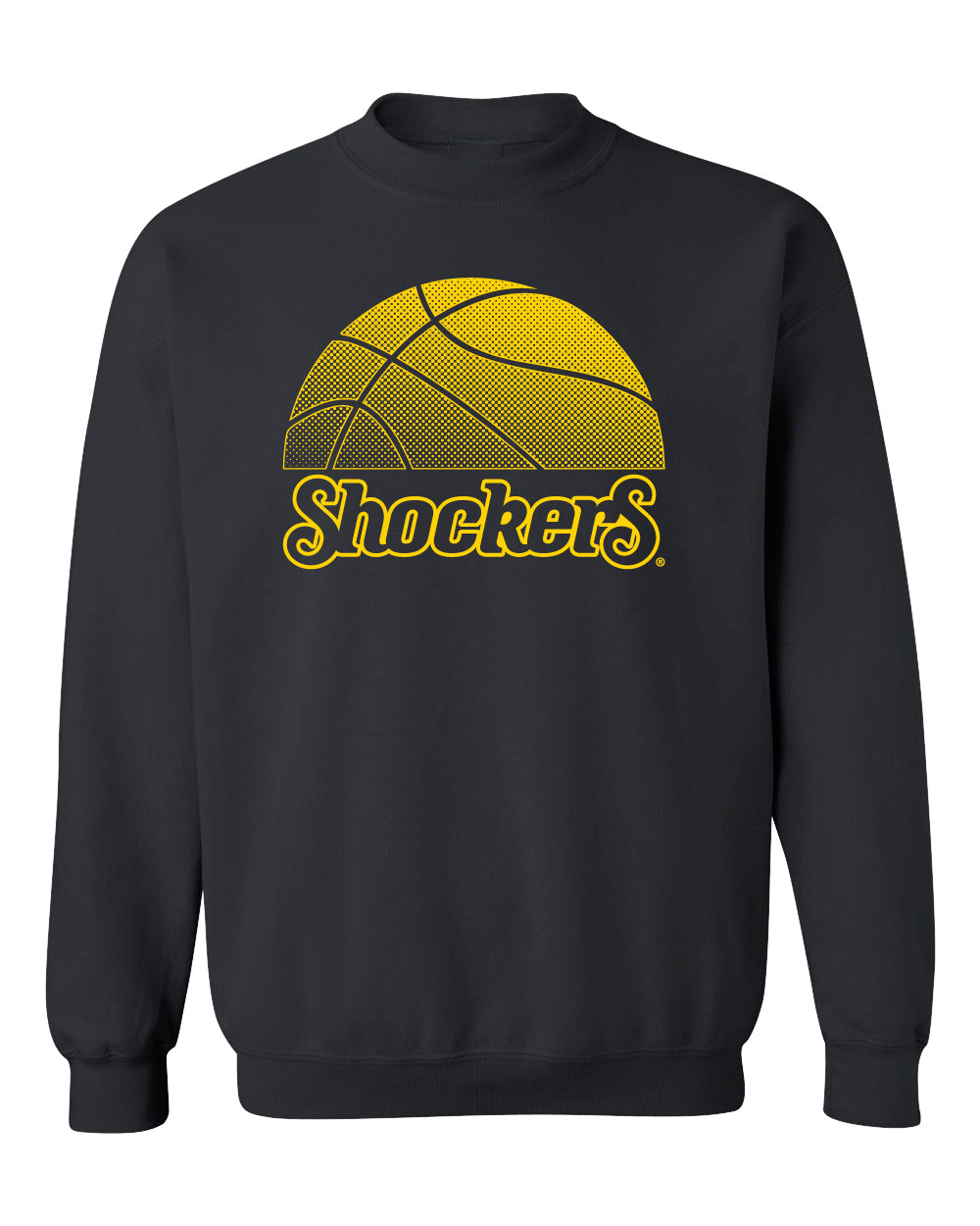 Wichita State Shockers Crewneck Sweatshirt - WSU Shockers Basketball