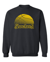 Wichita State Shockers Crewneck Sweatshirt - WSU Shockers Basketball
