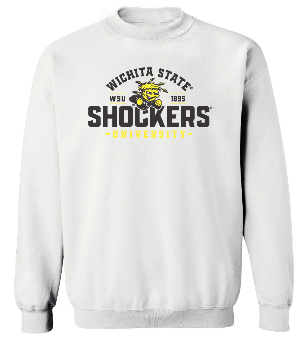 Wichita State Shockers Crewneck Sweatshirt - Arc Wichita State Shockers