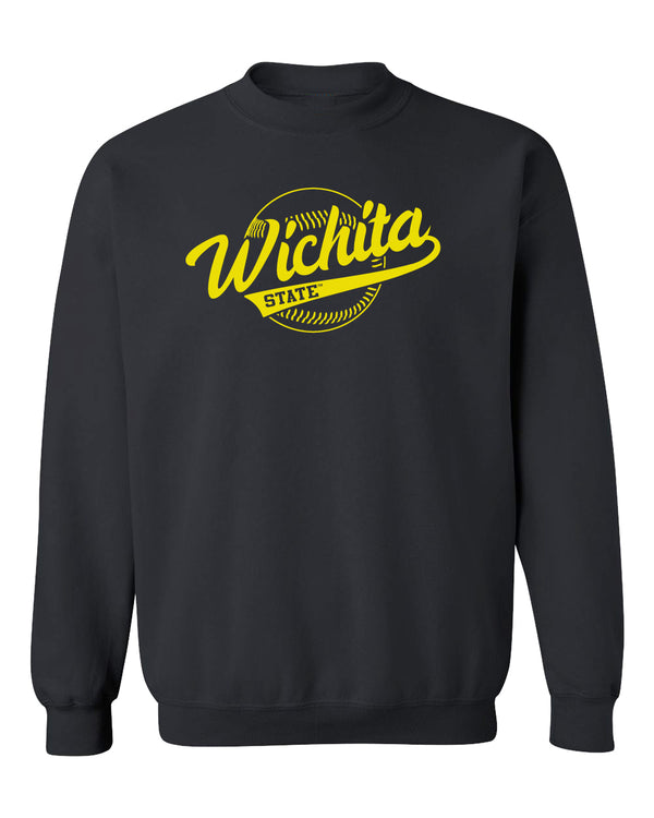 Wichita State Shockers Crewneck Sweatshirt - Wichita State Baseball